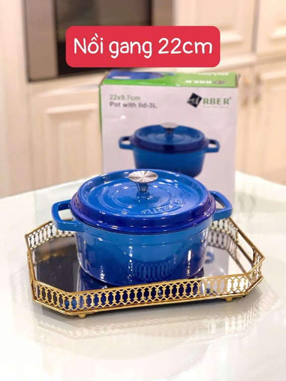 Nồi gang Arber 20cm -22cm