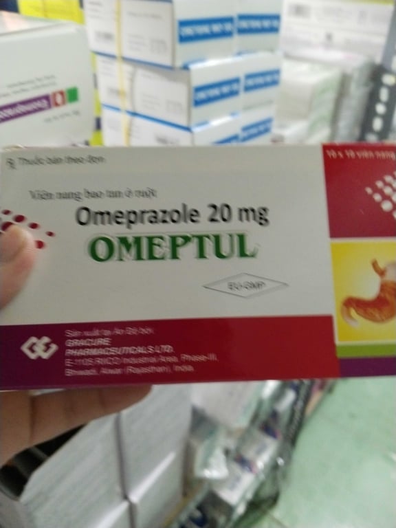 Ometul 20 ấn h/100v omeprazol