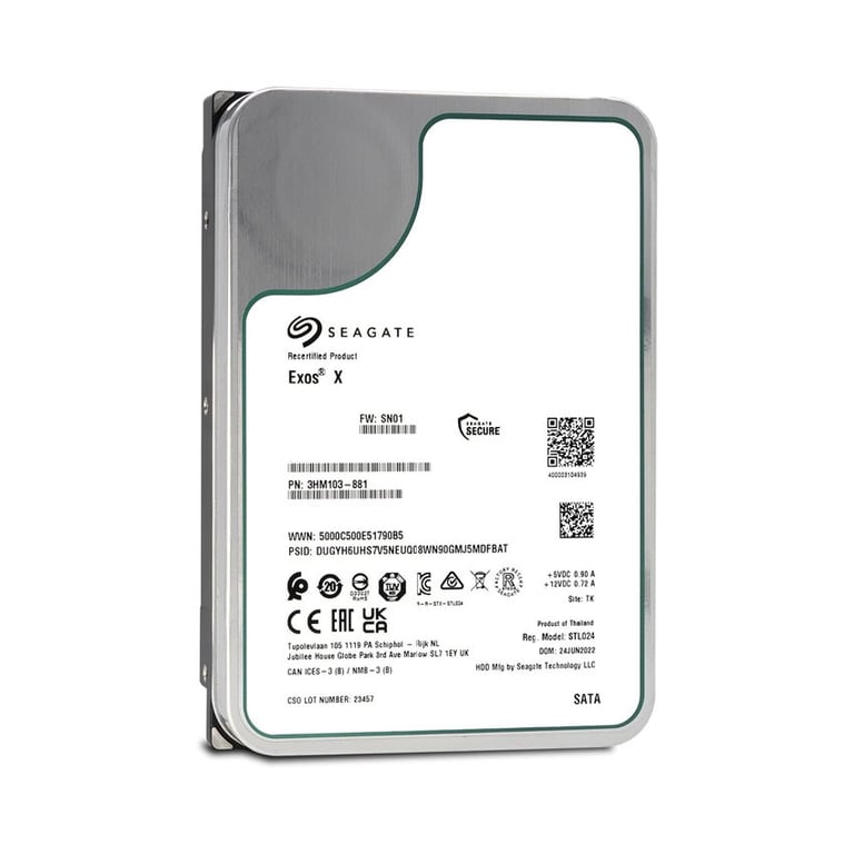 HDD Seagate Exos 12TB  ST12000NM000J