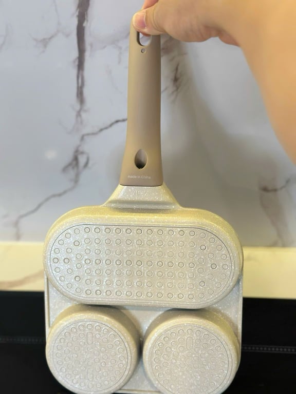 Chảo 3 ngăn Casabeni chính hãng Hàn Quốc