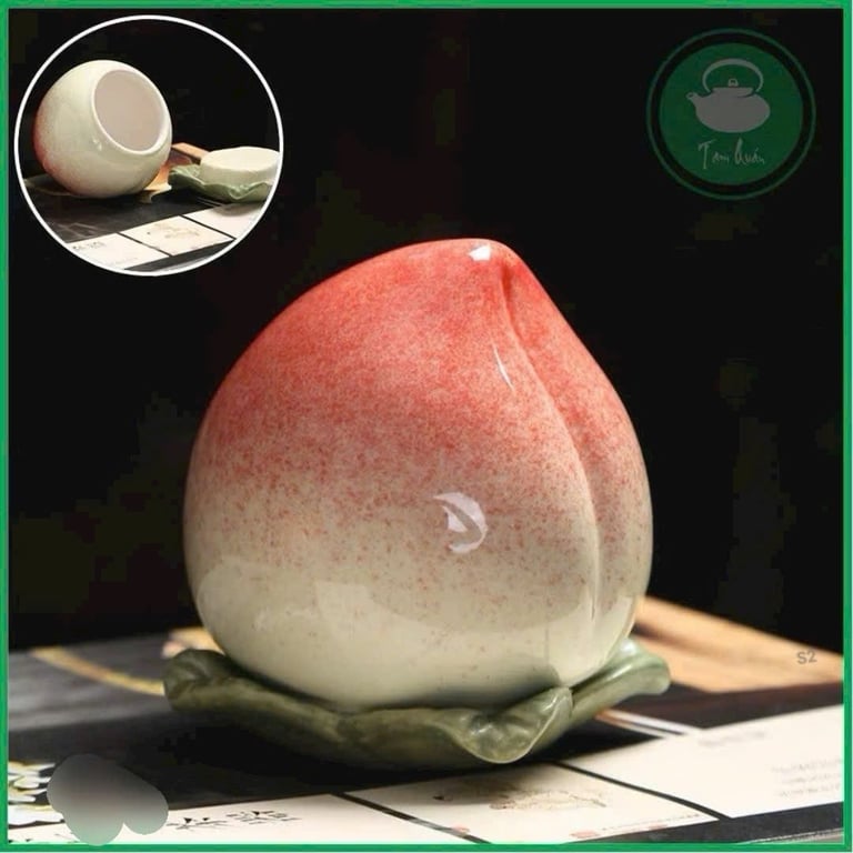 2 HŨ ĐỰNG TRÀ QUẢ ĐÀO