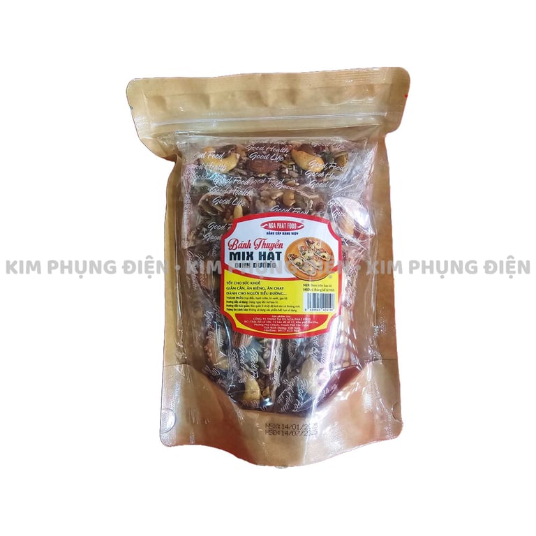 Bánh thuyền mix hạt Nga Phát Food