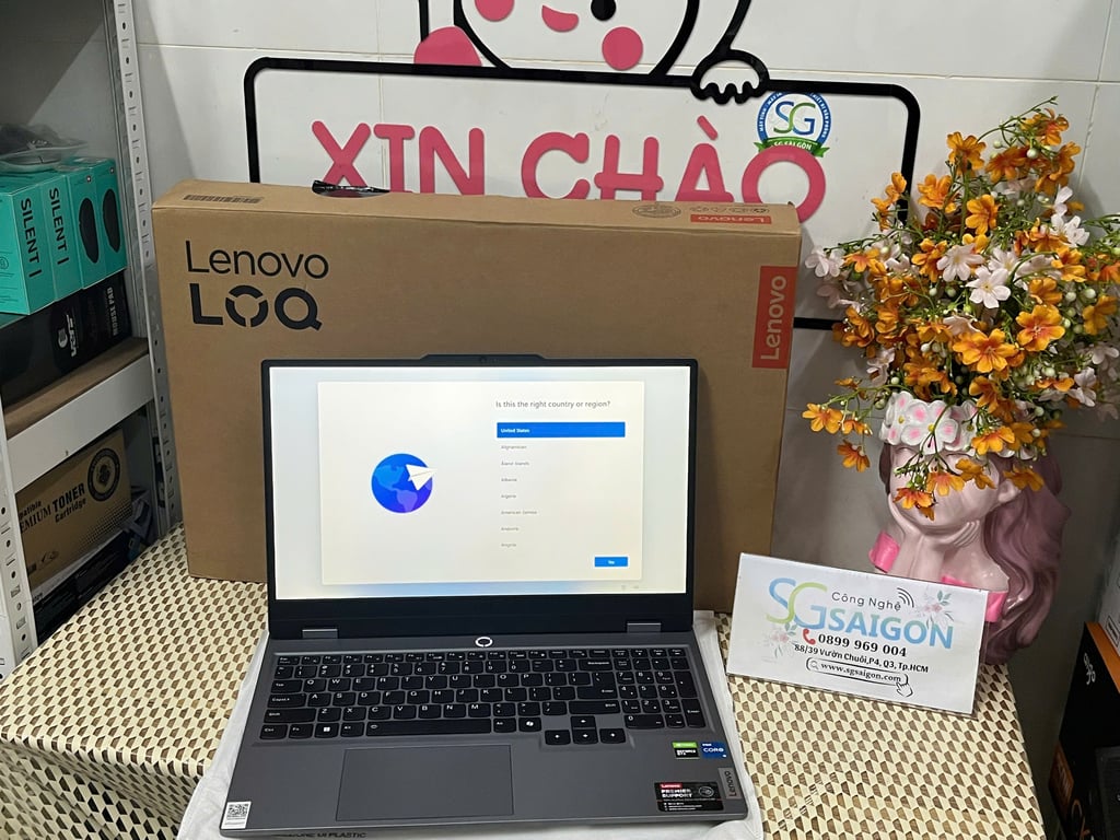 Laptop Lenovo LOQ 15IAX9 83GS001RVN (Intel Core i5-12450HX | 12GB | 512GB | RTX 3050 | 15.6-inch FHD | Win 11 | Xám)