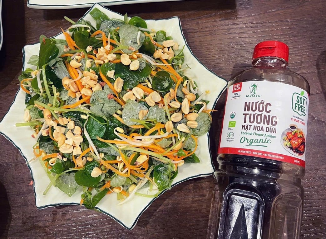 NƯỚC TƯƠNG MẬT HOA DỪA HỮU CƠ SOKFARM