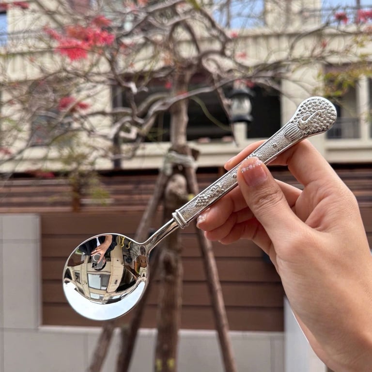 Thìa khổng tước Chockmen 20cm