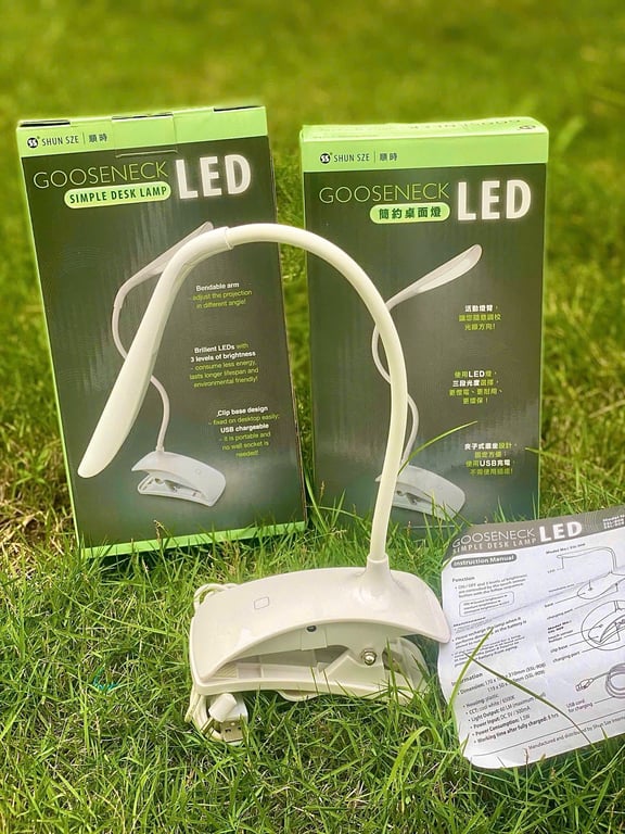 Đèn bàn LED Gooseneck