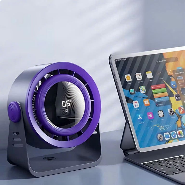 QUẠT ĐỂ BÀN TÍCH ĐIỆN KHÔNG DÂY