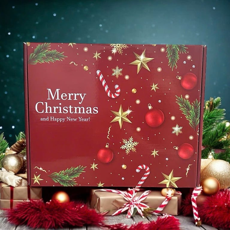 Set khăn tắm, khăn lau đầu Nezumi thêu hình Noel