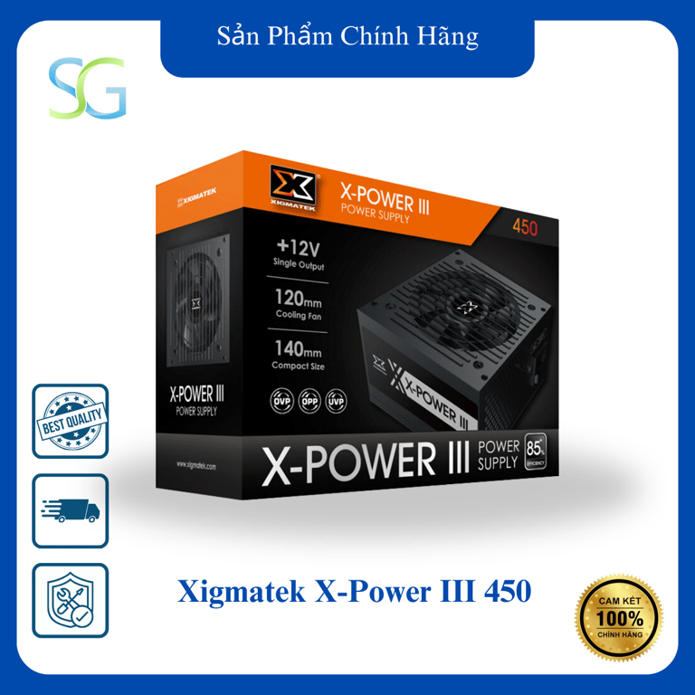 Nguồn Máy Tính Xigmatek X-POWER III 450 - 400W EN45969