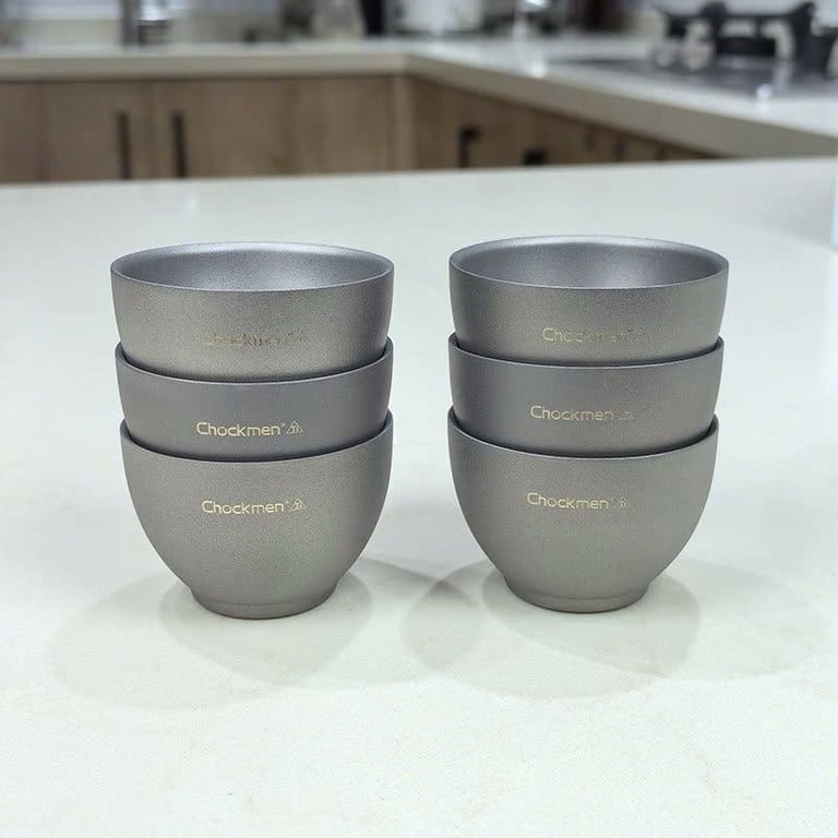 Bộ 6 chén Titan cao cấp Chockmen CKM225