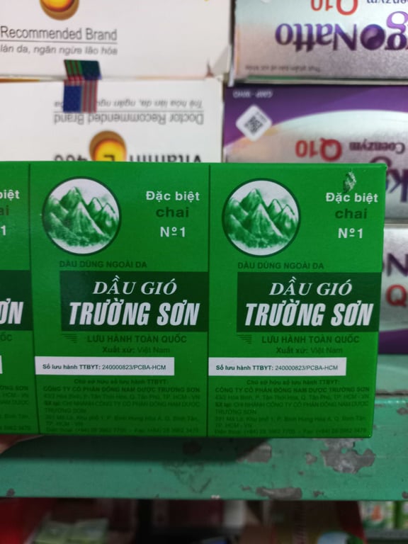 Dầu gió trường sơn h/12c thùng 20h