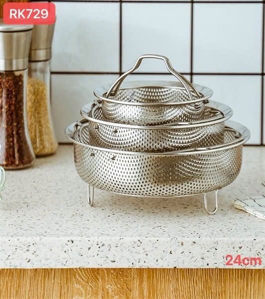 Bộ khay hấp inox 27cm - RK763