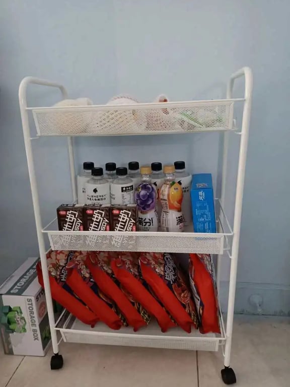 XE ĐẨY ĐỰNG ĐỒ 3 TẦNG HORNAVAN IKEA