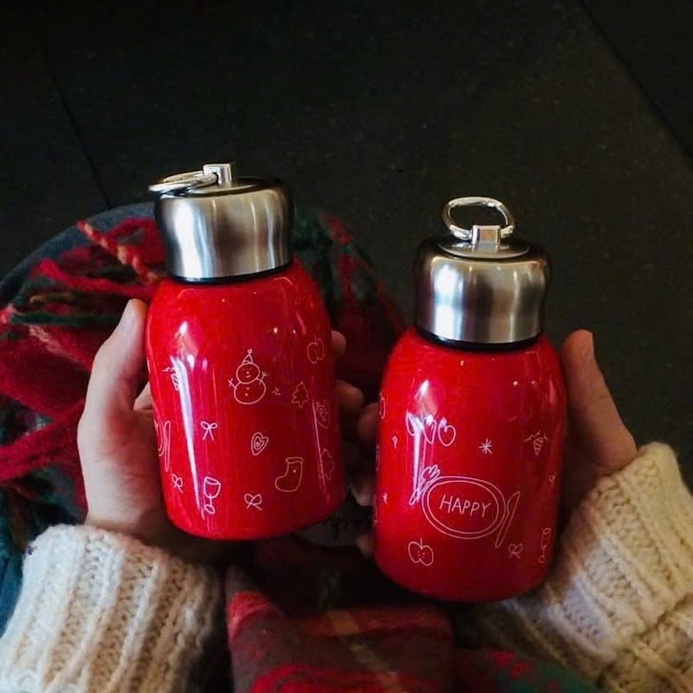 BÌNH GIỮ NHIỆT INOX NOEL 300ML