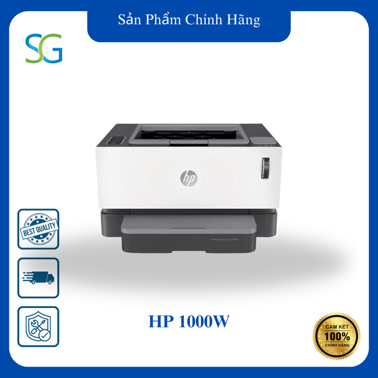 Máy In Laser Đen Trắng Đơn Năng Hp Neverstop 1000w (4ry23a) - Hàng Chính Hãng