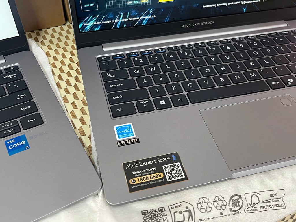Máy tính xách tay Asus P1403CVA-i508-50W (14.0" FHD IPS / i5-13420H / DDR5 8GB / 512GB / FingerPrint / Chiclet Keyboar d / Wi-Fi 6 2*2 + Bluetooth 5.3 / 50WHrs, 3-cell / Windows 11 Home / McAfee 1Y / 2Y OnSite)