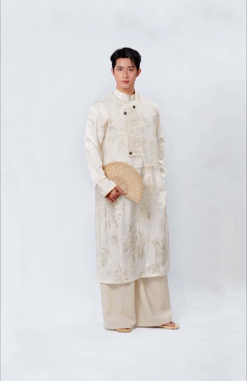 Magnus - AD gấm kem vân vàng S/M/L