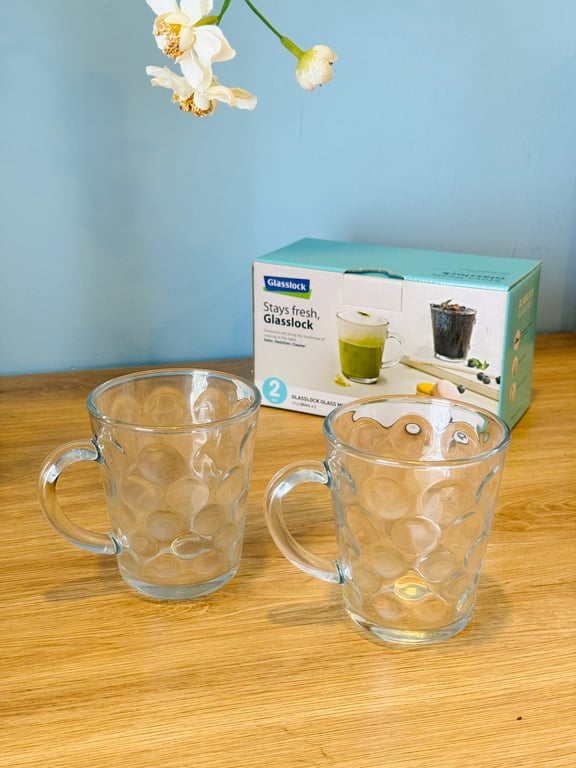 Bộ 2 cốc Hàn Quốc Glasslock 280ml