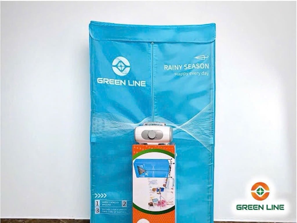 Tủ Sấy Green Line Sấy Khô Quần Áo Nhanh Hơn Với Công Suất 1200W
