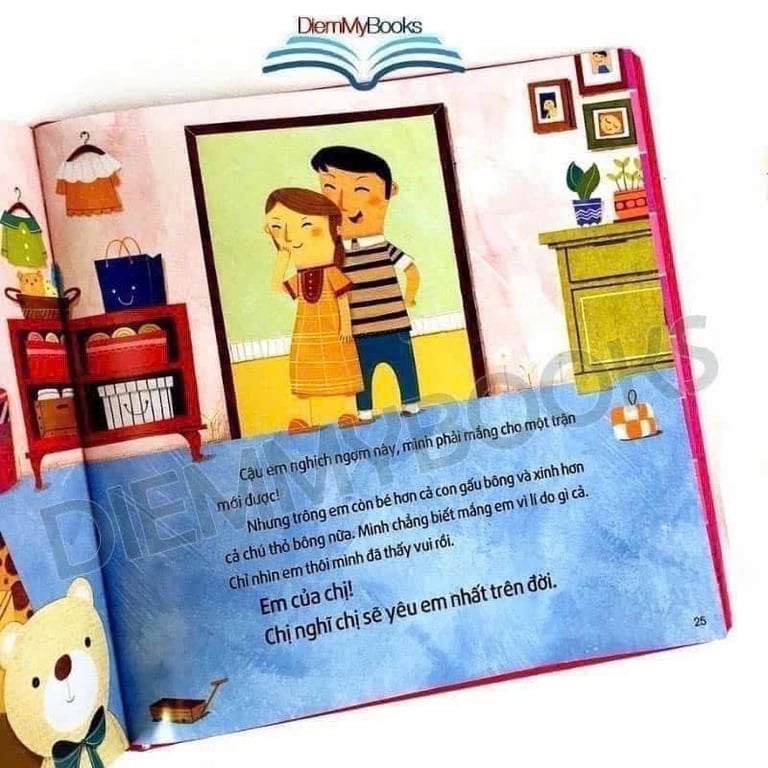 bộ 10q sách Giáo Dục Giới Tính cho trẻ 3–9 tuổi