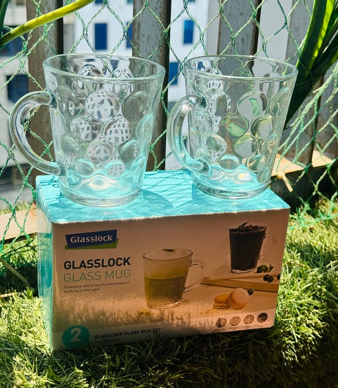 Bộ 2 cốc Hàn Quốc Glasslock 280ml