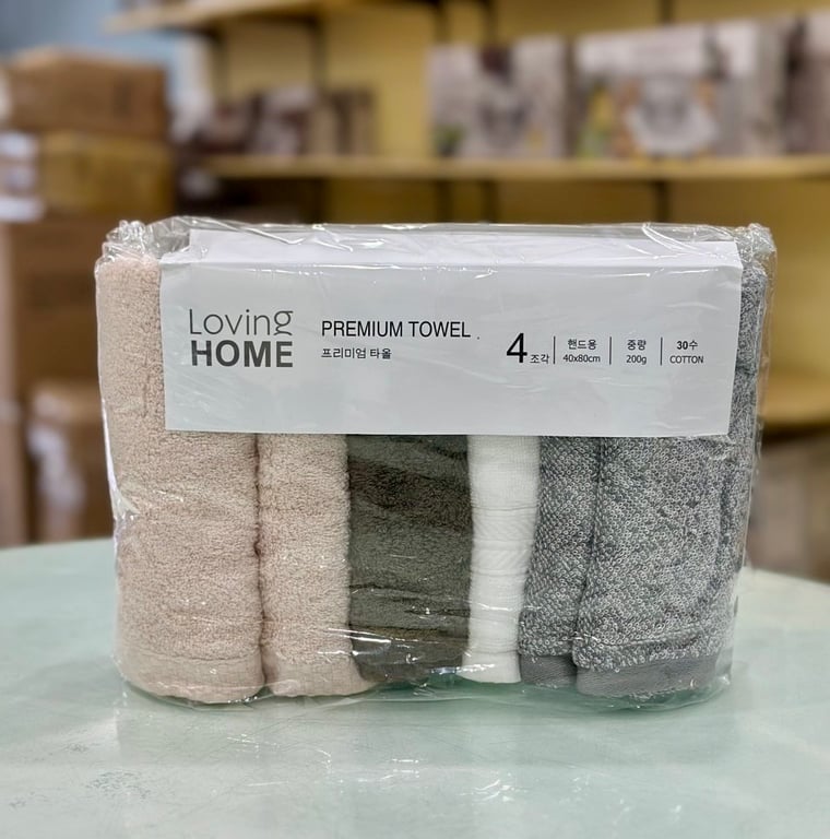 Set 6 khăn xuất Hàn 36*76cm