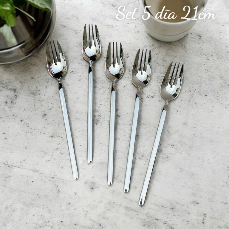 Bộ thìa dĩa hoa quả inox 304 La Cuisine - đủ size