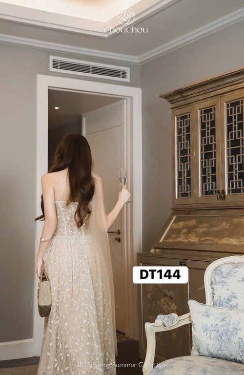 Váy ngắn 2 dây Chou