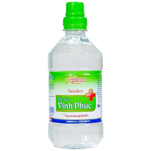 Nước muối Vĩnh Phúc 500ml thùng/20c