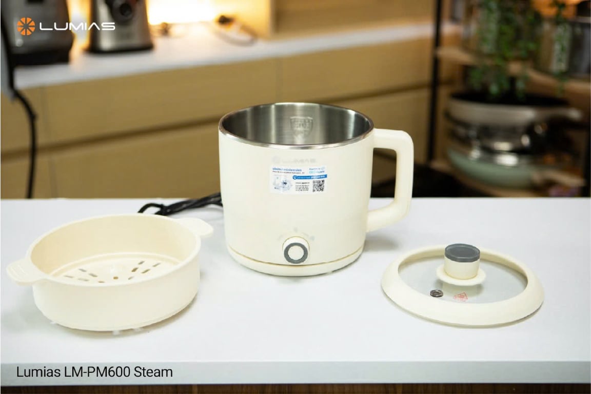 NỒI ĐIỆN ĐA NĂNG LUMIAS LM-PM600 1.8L
