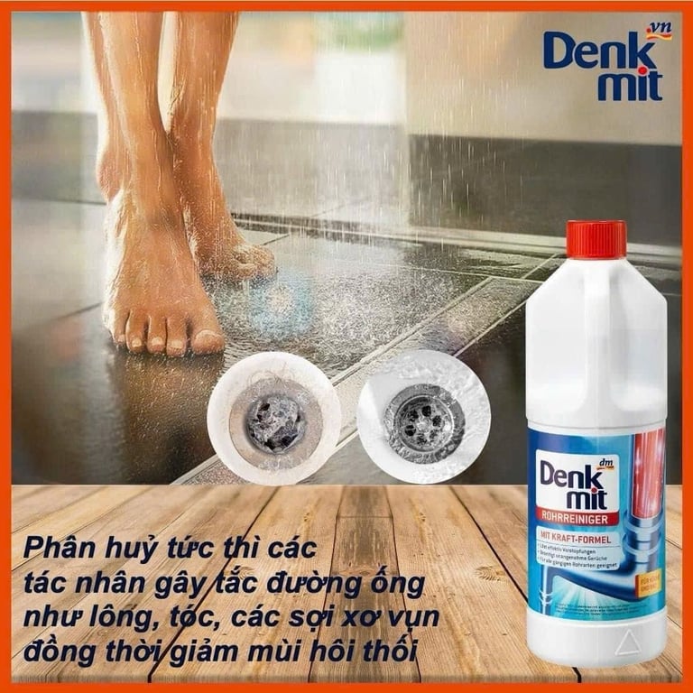 Dung dịch thông đường ống Denkmit 1000ml