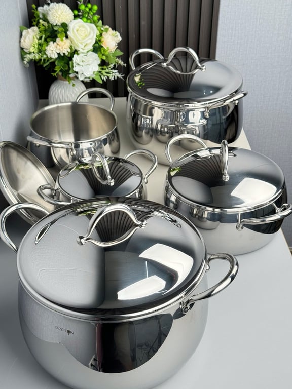 Nồi Vạc nắp kim loại Oyatton 20/24CM -  OYT285/OYT287