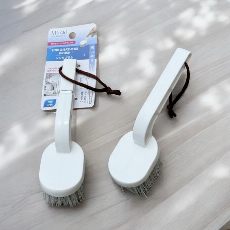 Set 3 bàn chải nhà tắm tiện ích MIRAI Nhật Bản