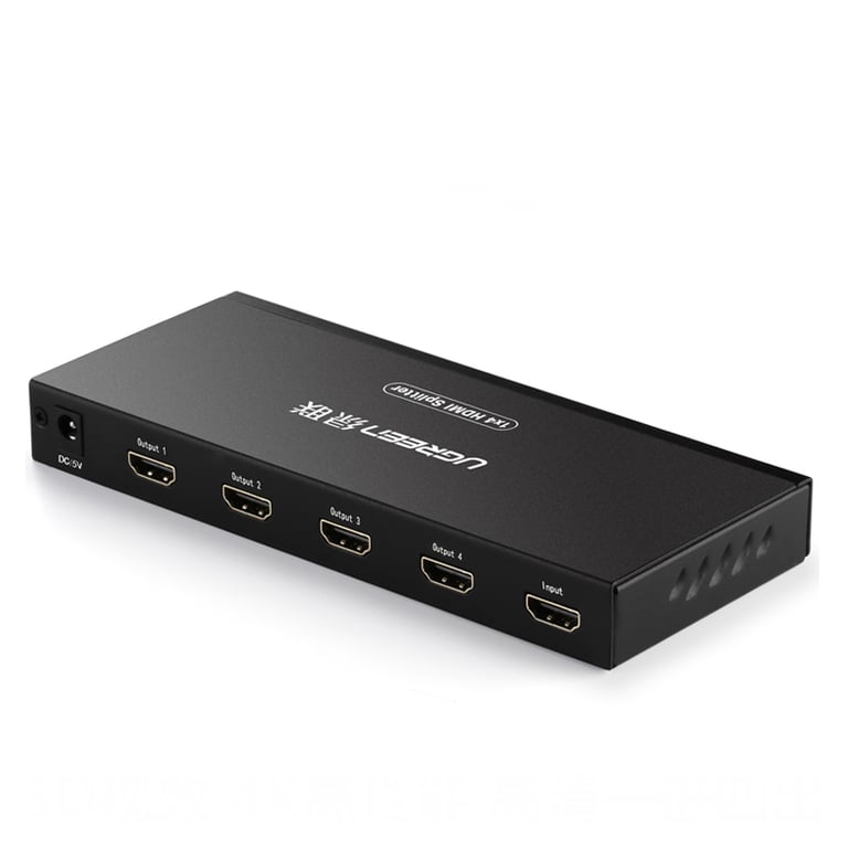 Bộ Chia Cổng HDMI 1 ra 4 Hỗ Trợ full HD, 4K*2K@30Hz Chính Hãng Ugreen 40202