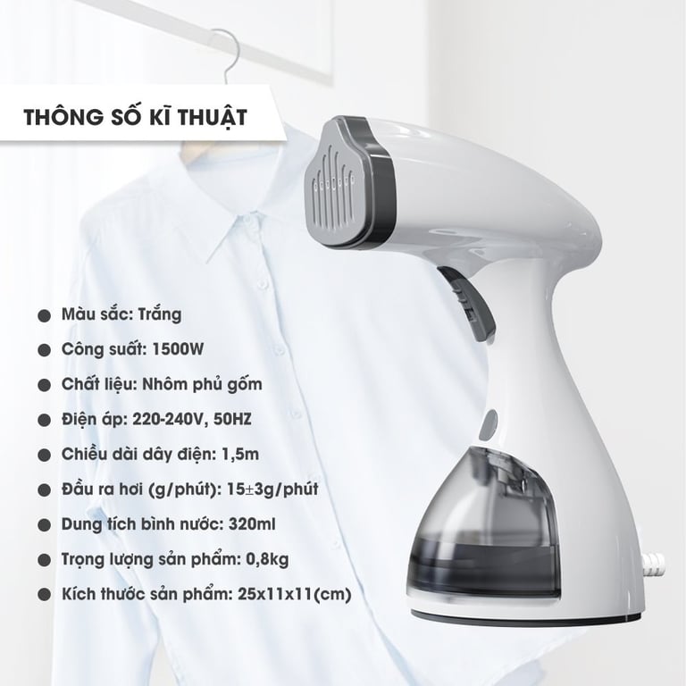 BÀN LÀ HƠI NƯỚC CẦM TAY LEBENLANG ĐỨC LBL5299