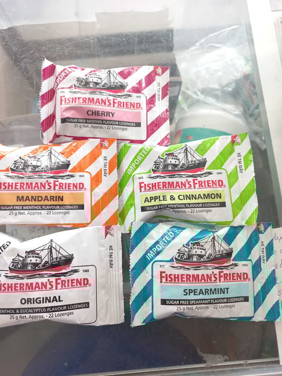 Kẹo con tàu đủ vị