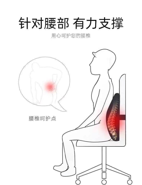 Gối tựa chống mỏi lưng siêu êm