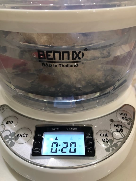 nồi chưng của Bennix