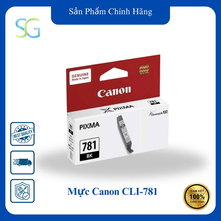 Mực Canon CLI-781 (Mực máy in Canon Pixma TS707, Canon TS6370)