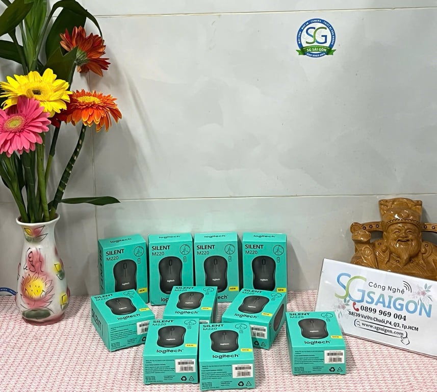 Chuột Không Dây Logitech Silent M220