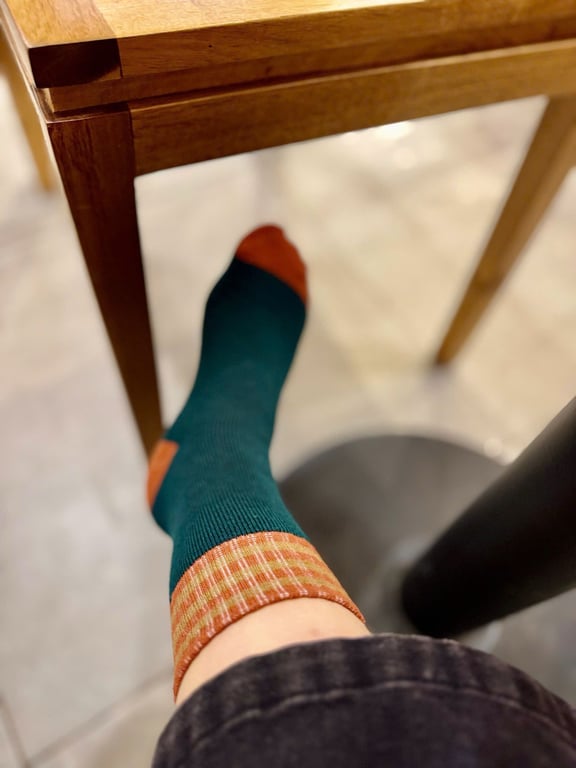 Set 5 đôi Tất len dệt kim phong cách Nhật Bản