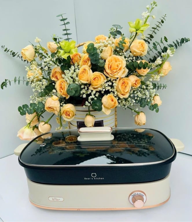 NỒI LẨU NƯỚNG BEAR NL45K