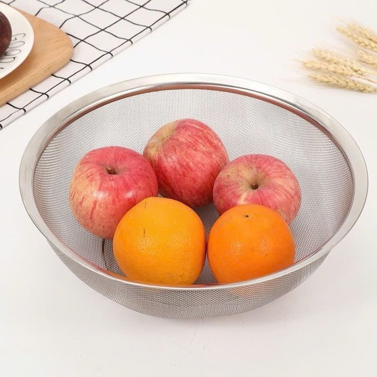 MK29 - SET 5 MÓN RỔ INOX xuất Nhật