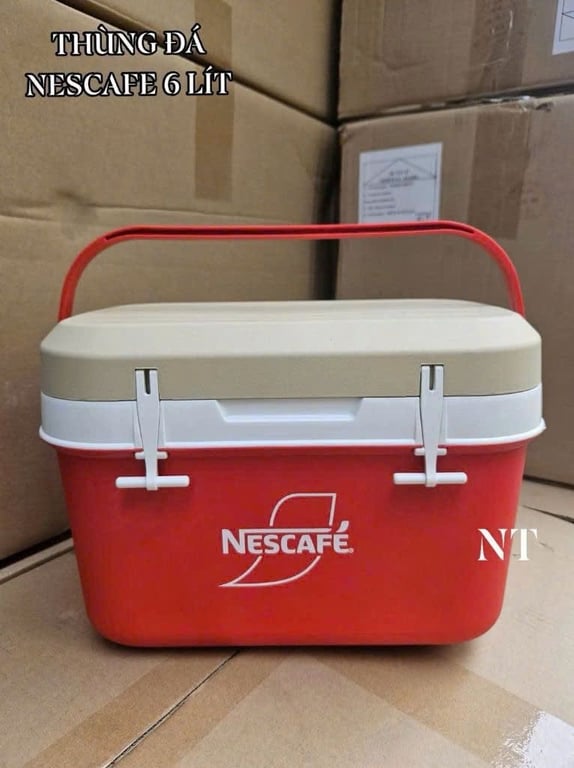 THÙNG ĐÁ DÃ NGOẠI NESCAFE 6L