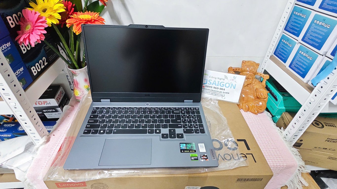 Laptop Lenovo LOQ 15ARP9 83JC003VVN (AMD Ryzen 7 7435HS/ RTX 4050/ RAM 12GB/ 512GB/ 15.6 inch FHD/ Win 1/ Xám)