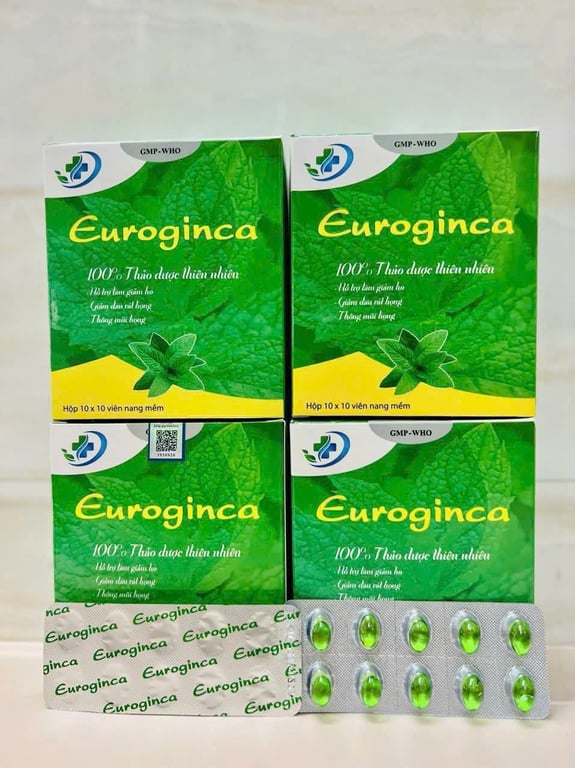 Euroginca xanh h/100v