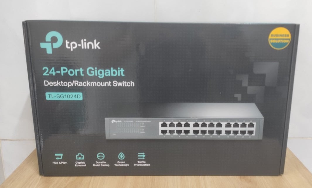 Switch TP-Link TL-SG1024D (Gigabit (1000Mbps)/ 24 Cổng/ Vỏ Thép)