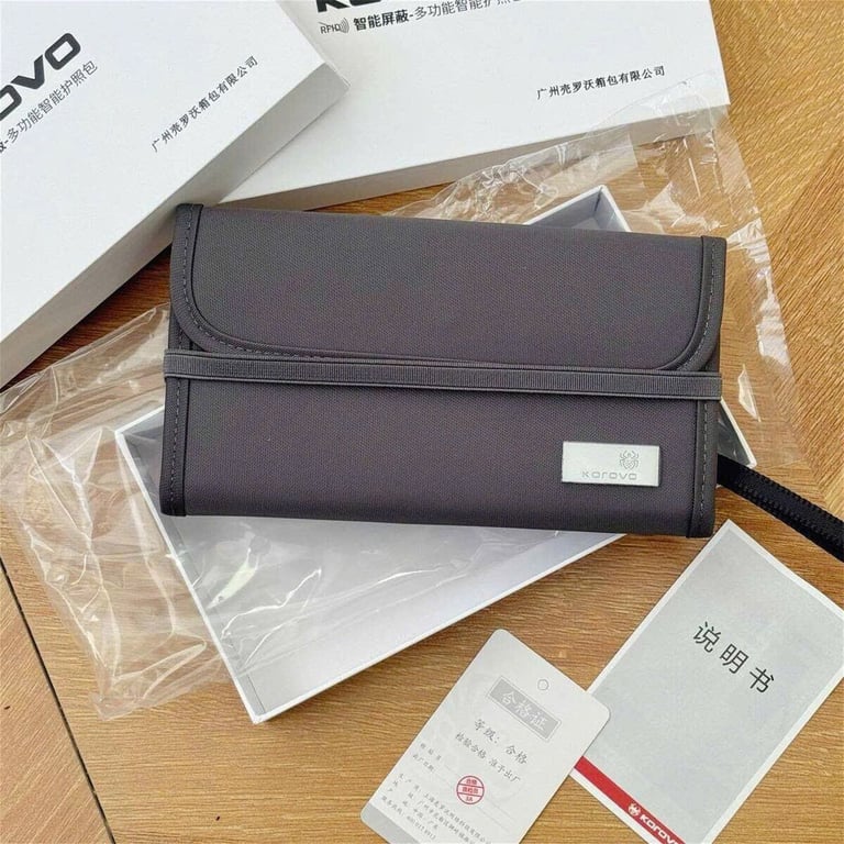 Ví đựng Passport - Hộ chiếu Hãng Korovo cao cấp