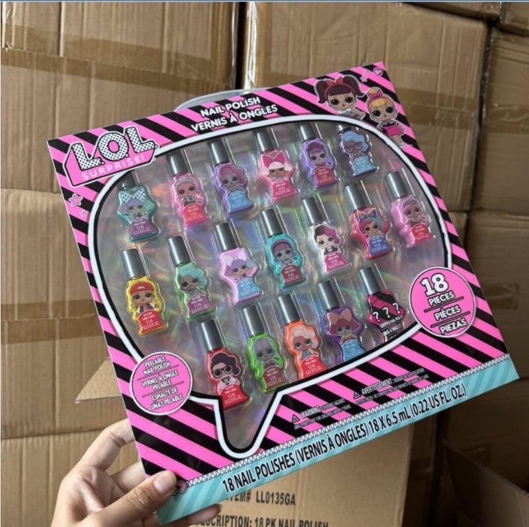 Bộ sơn móng tay #Nail_Polish #LOL xuất Pháp