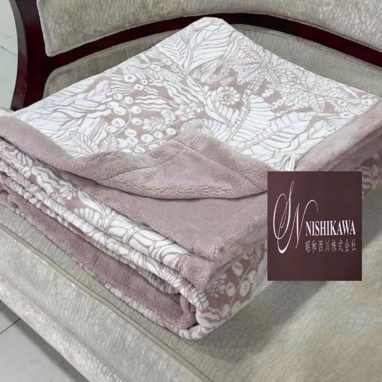 CHĂN LÔNG CỪU 3D NHUNG SỮA NHẬT NISHIKAWA 2024